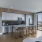 a kitchen with a large island
